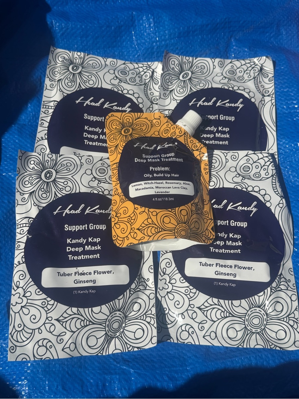 Head Kandy Kandy Kap Deep Mask Treatment - Orange